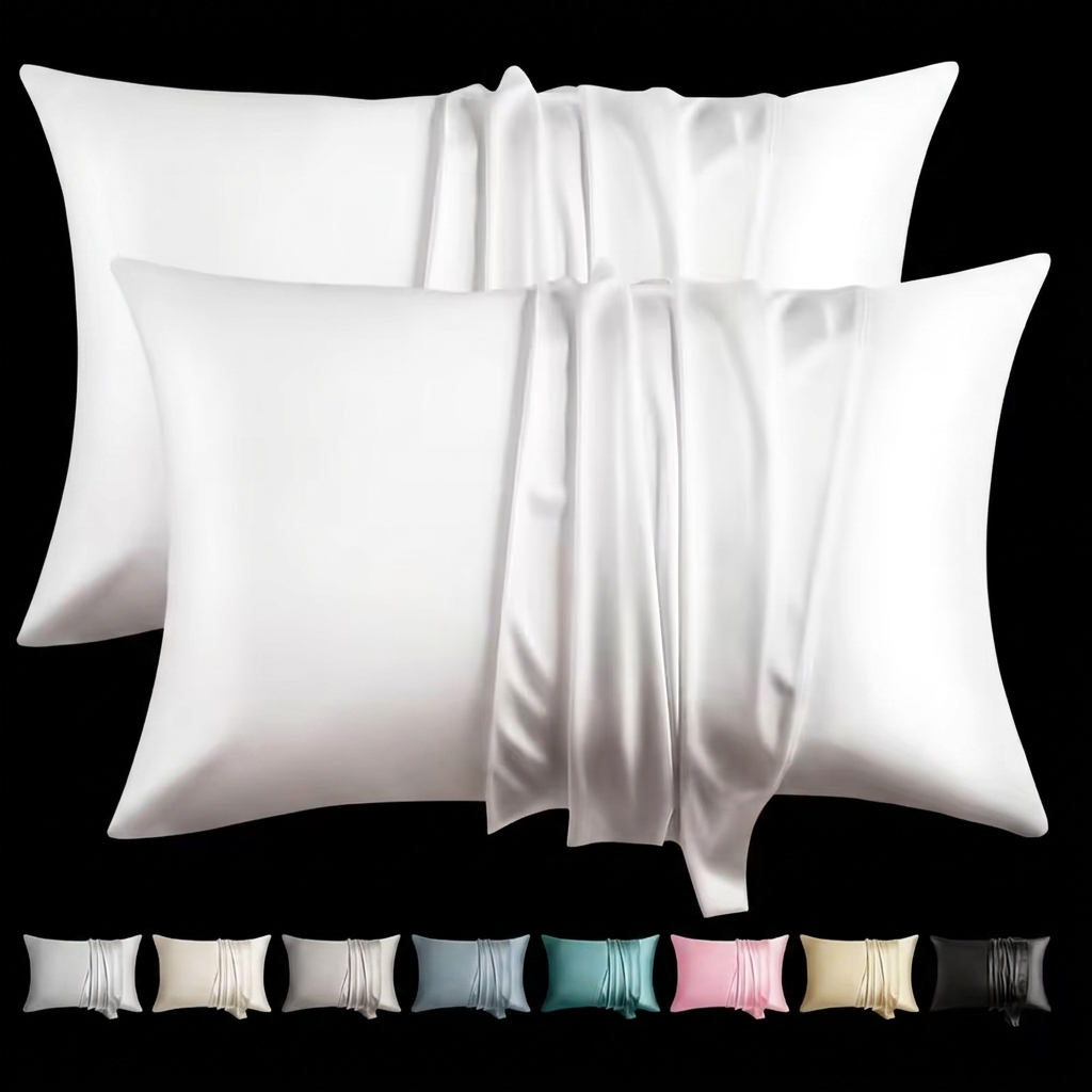 Free silk pillowcase